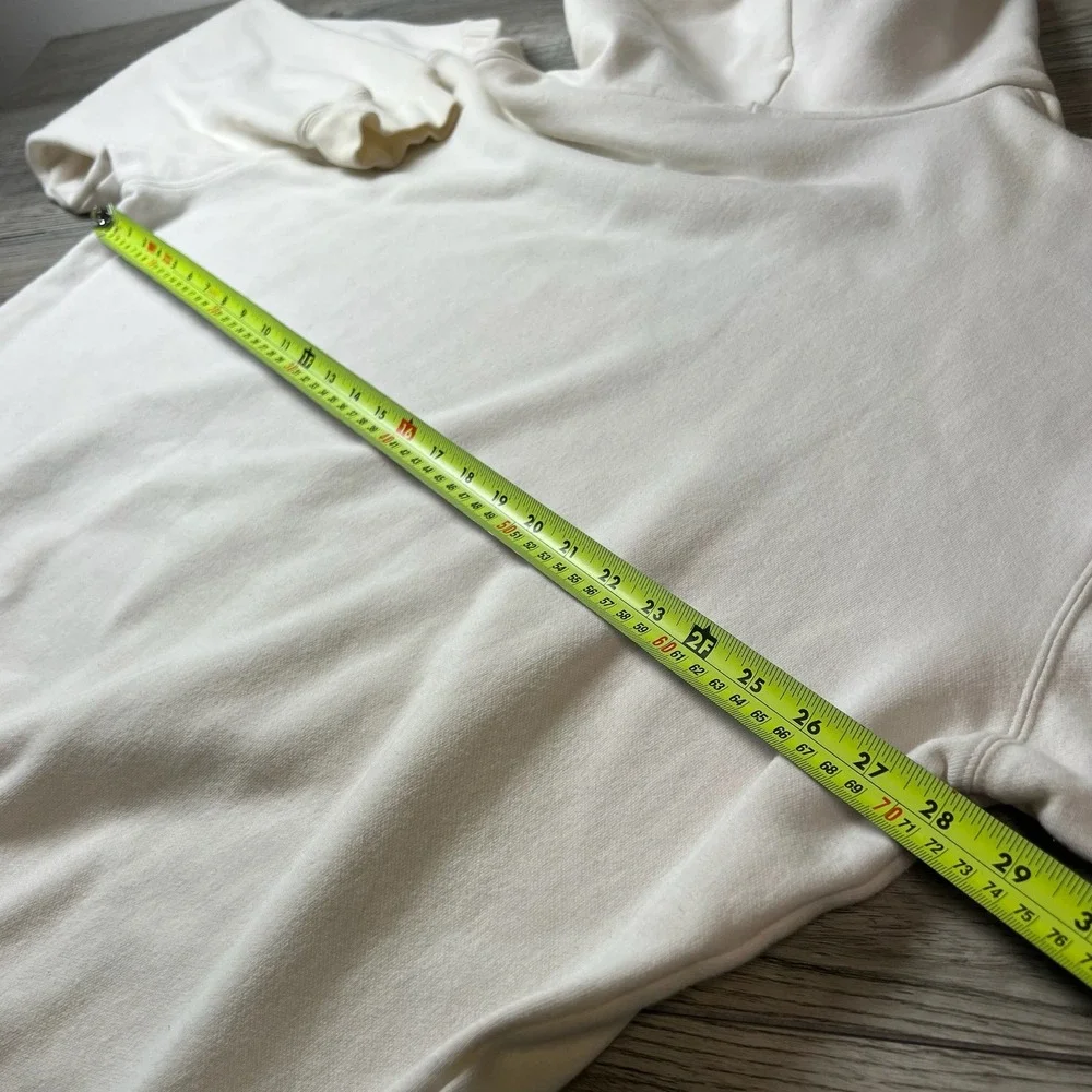 Adidas Hoodie Men 3XL White Vintage 2006 Embroidered Logo Oversized Pullover